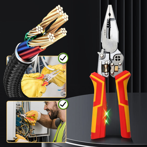 All-in-One Stripping Pliers | Perfect for Wrapping and Splitting Wire | Bowlift