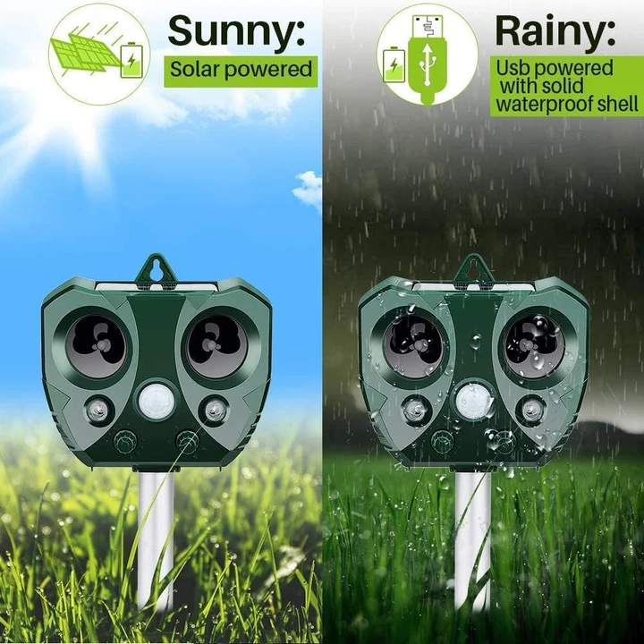 BowLift | Solar Ultrasonic Animal Repeller For Gardens
