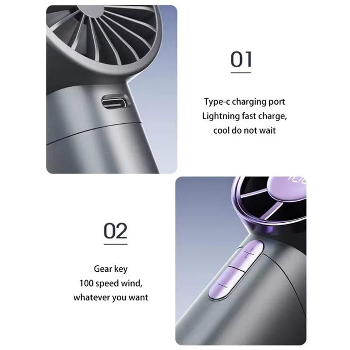 Portable Hand Held Fan | Bowlift