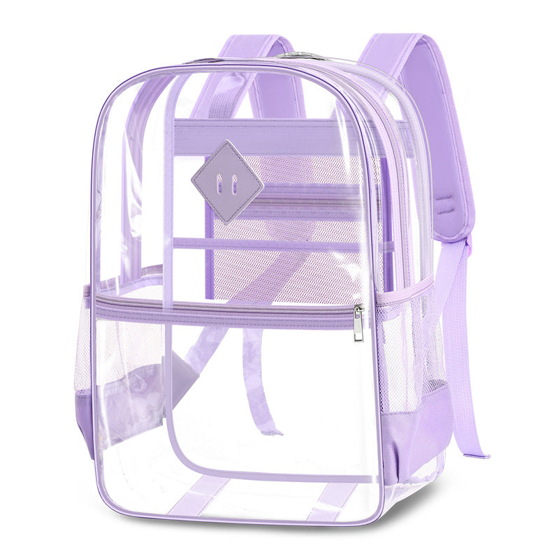 Transparent Backpack, PVC, waterproof