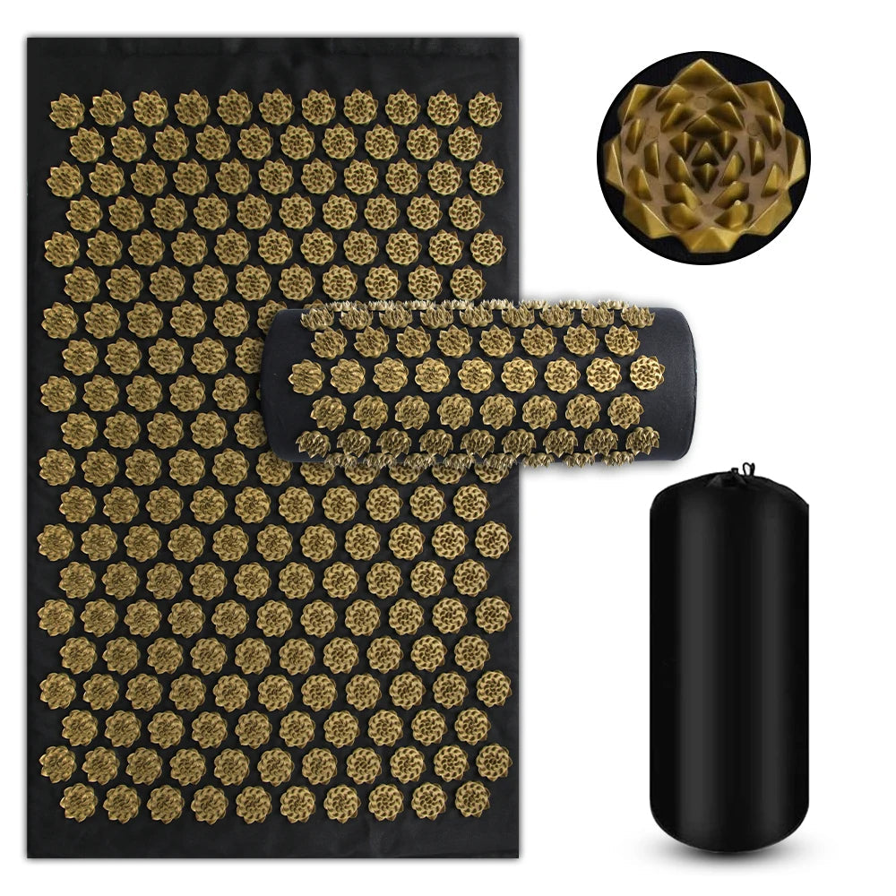 BowLift | Acupressure Yoga Mat with Massage Pillow