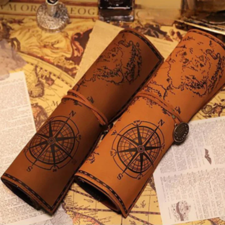 BowLift | Vintage Leather Pencil Case