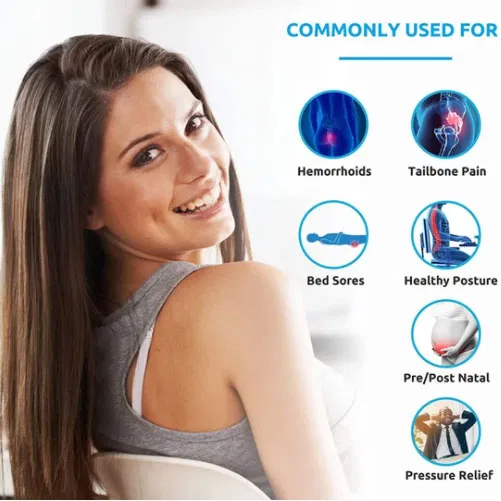 BowLift | Hemorrhoids & Coccyx Pain Relief Cushion
