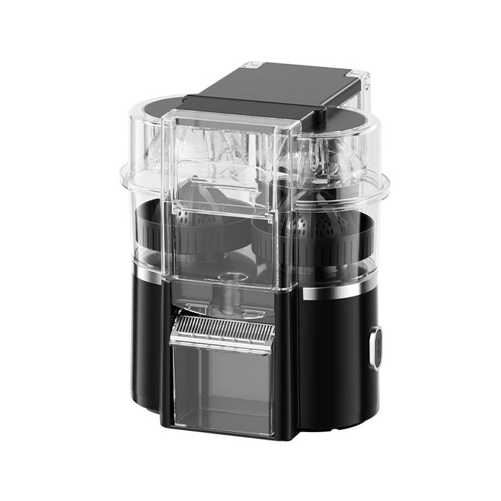 Double-head juicer with pomace separation