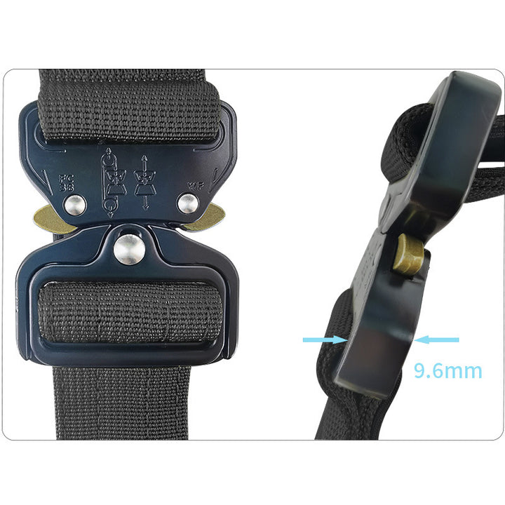 Nylon dog collar with handle