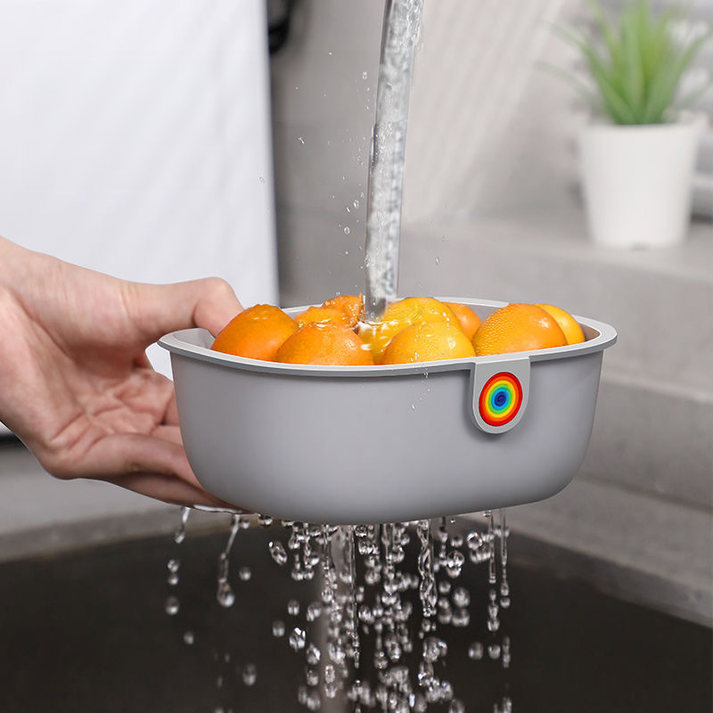 Practical Snack Bowl | 2-tier Design for Clean Snacking | Bowlift