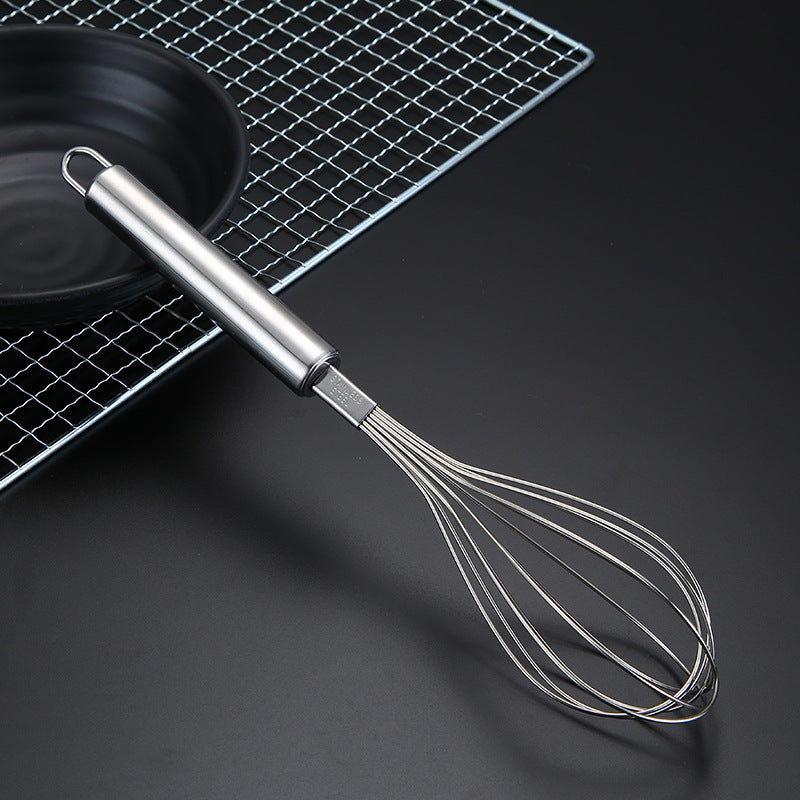 Stainless steel hand whisk