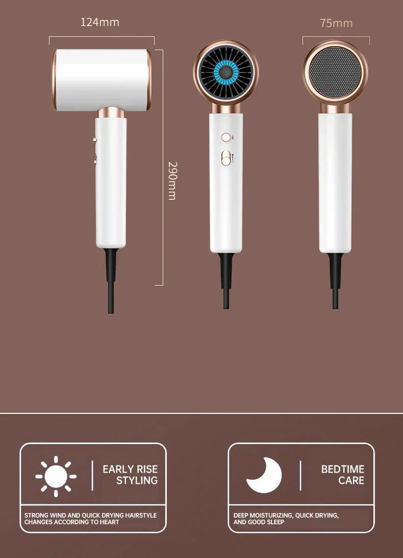 BowLift | High-performance hair dryer 2400W with cold and warm air function - Ion technology