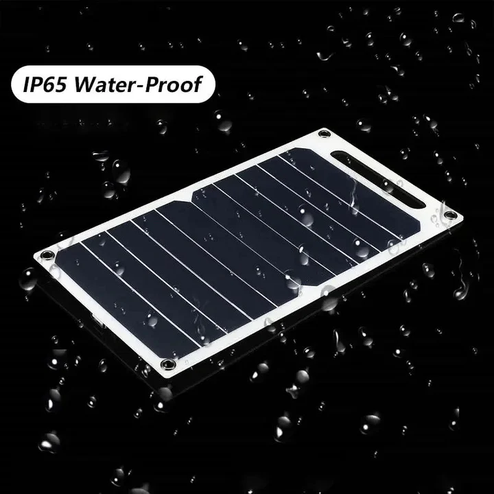 BowLift | Waterproof Solar Panel with Portable USB Battery