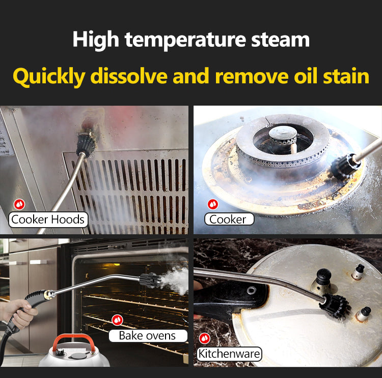 BowLift | 2800W High-Pressure Steam Cleaner – Powerful Home & Car Cleaning Device