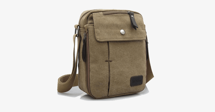 BowLift | Stylish Men's Canvas Shoulder Bag