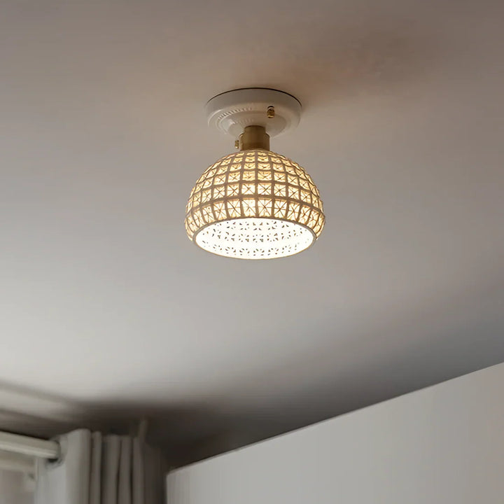 BowLift | Nordic Ceramic Ceiling Lamp