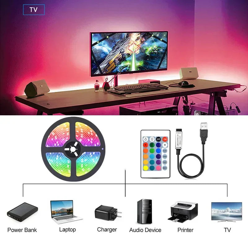 RGB LED Strip for Room and TV Bowlift