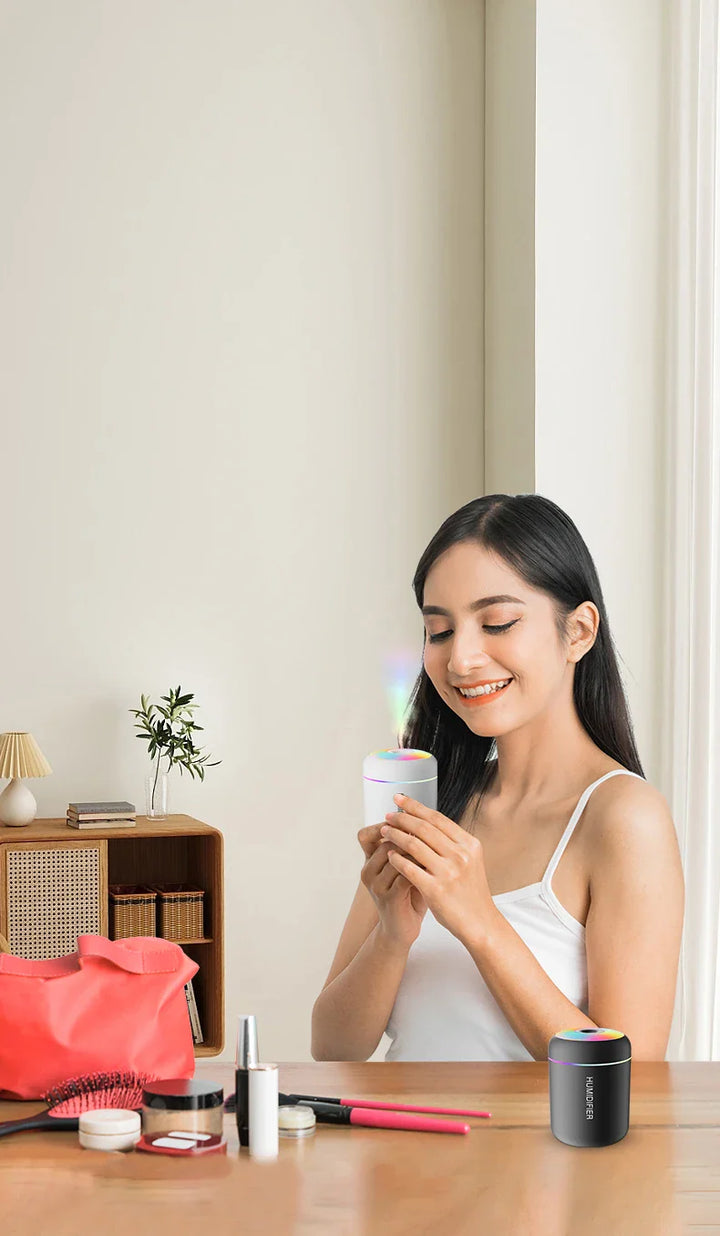BowLift | MINI AIR HUMIDIFIER WITH AROMATHERAPY - USB POWERED - PERFECT FOR CAR AND BEDROOM