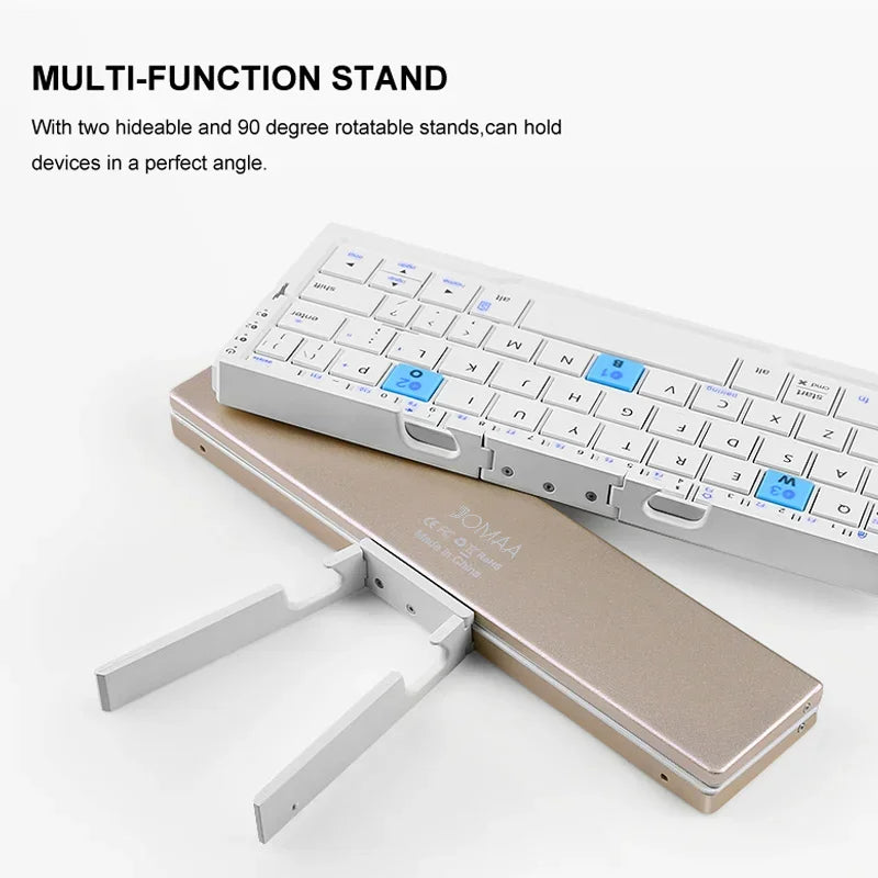 BowLift | Foldable Bluetooth Keyboard with Magnetic Stand for Tablets