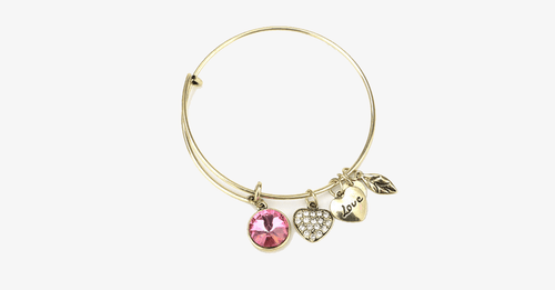 BowLift | October Birthstone Charm Bracelet