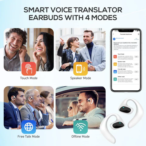 BowLift | Language Translator Earbuds