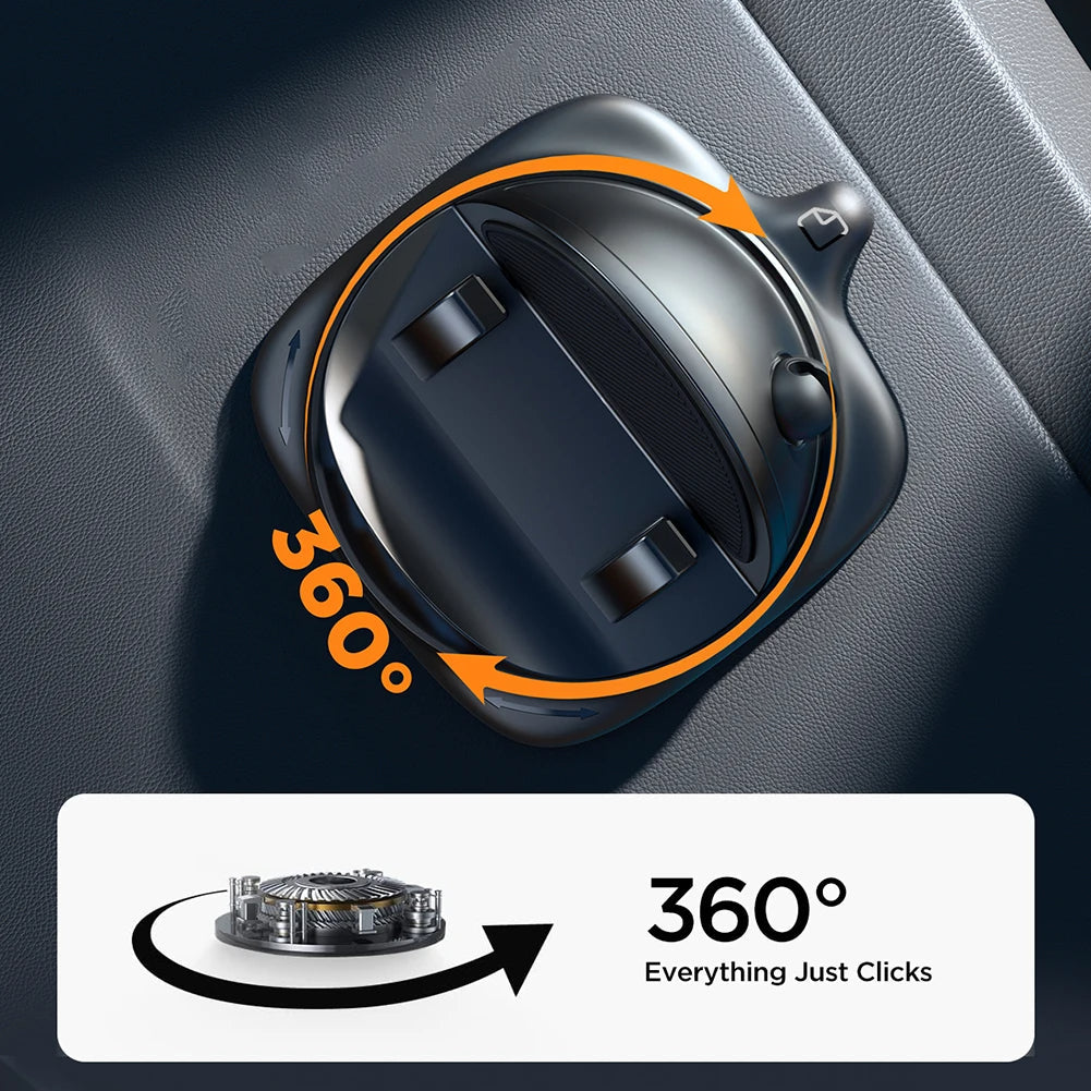 BowLift | 360° Rotating Car Phone Mounts | Phone Holders Adjustable Dashboard & Air Vent Mount for Smartphones, Ideal for Safe Driving and Navigation