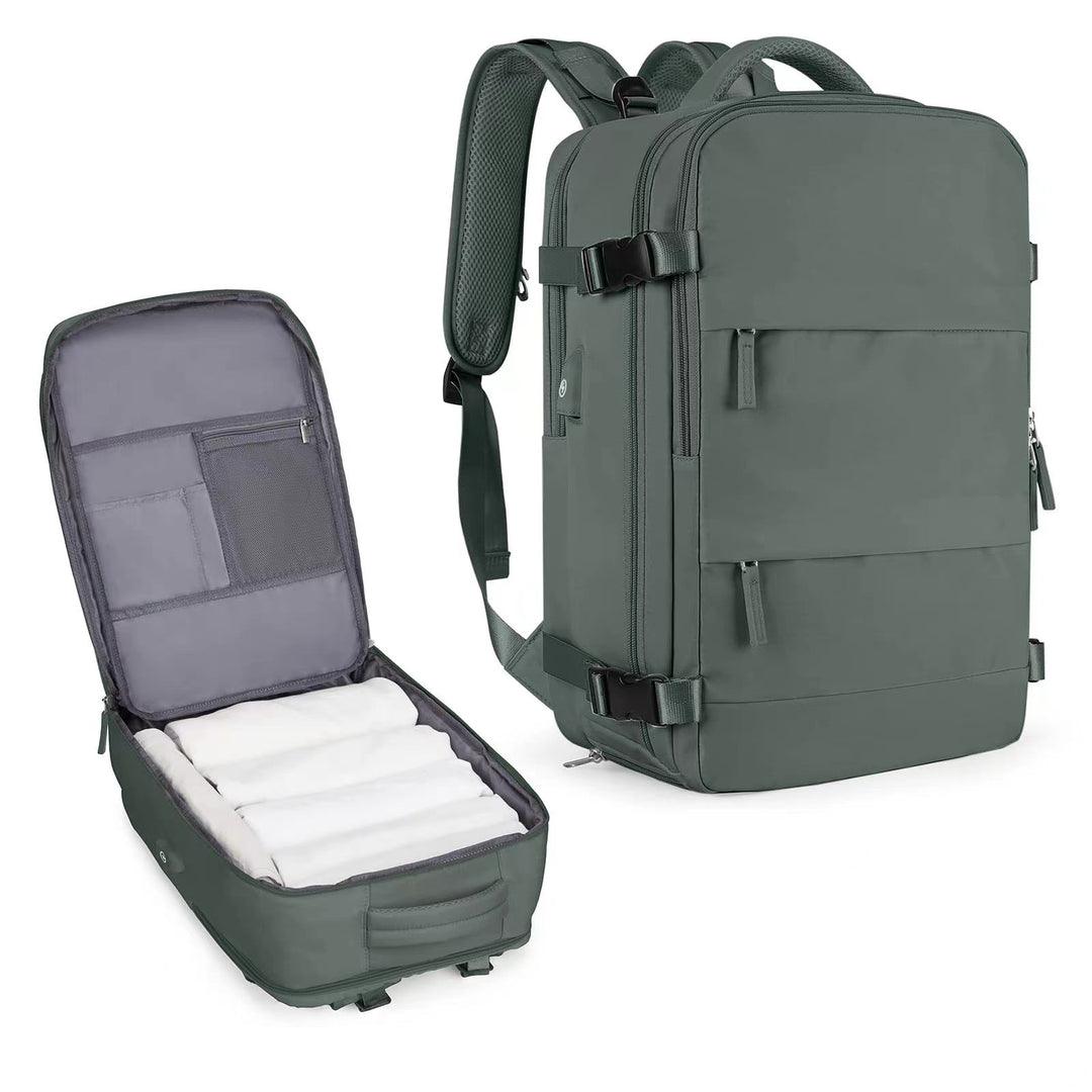 Backpack women, 36–55 L, nylon, water-repellent