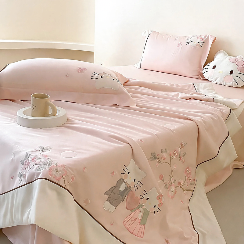 Summer blanket made of Lyocell, machine washable, 200×230 cm