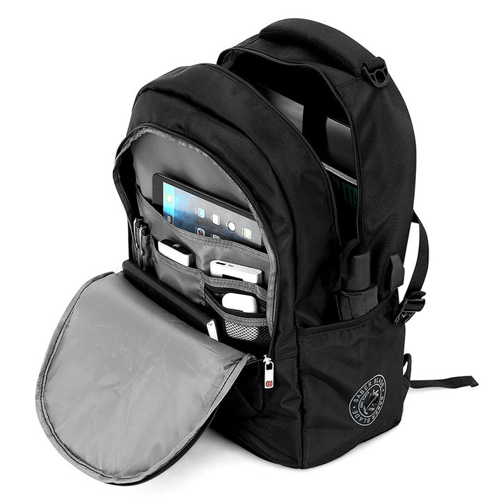 Business backpack, 20–35 L, oxford fabric, waterproof