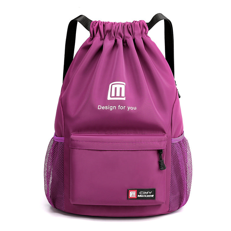 Nylon-Rucksack, 20–35 L, breathable, with drawstring