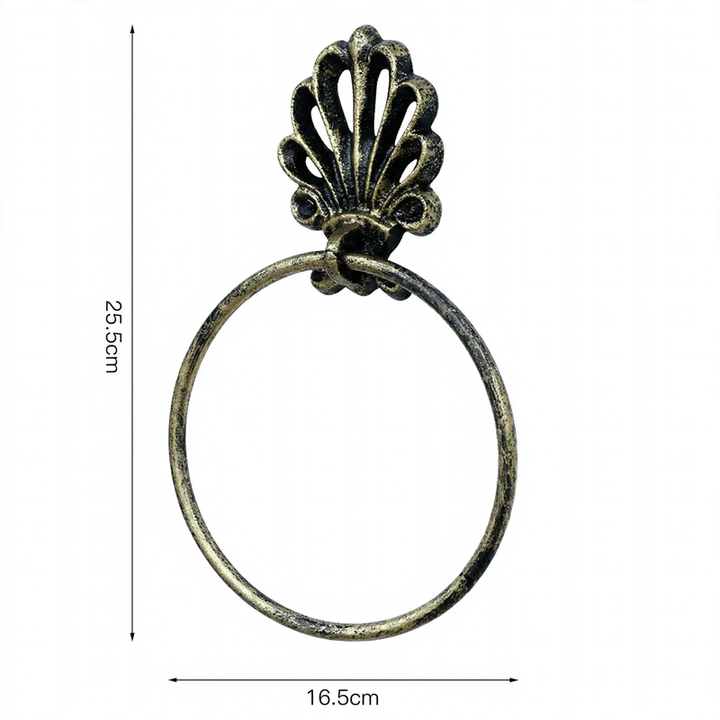 Cast Iron Towel Rack, Vintage Style