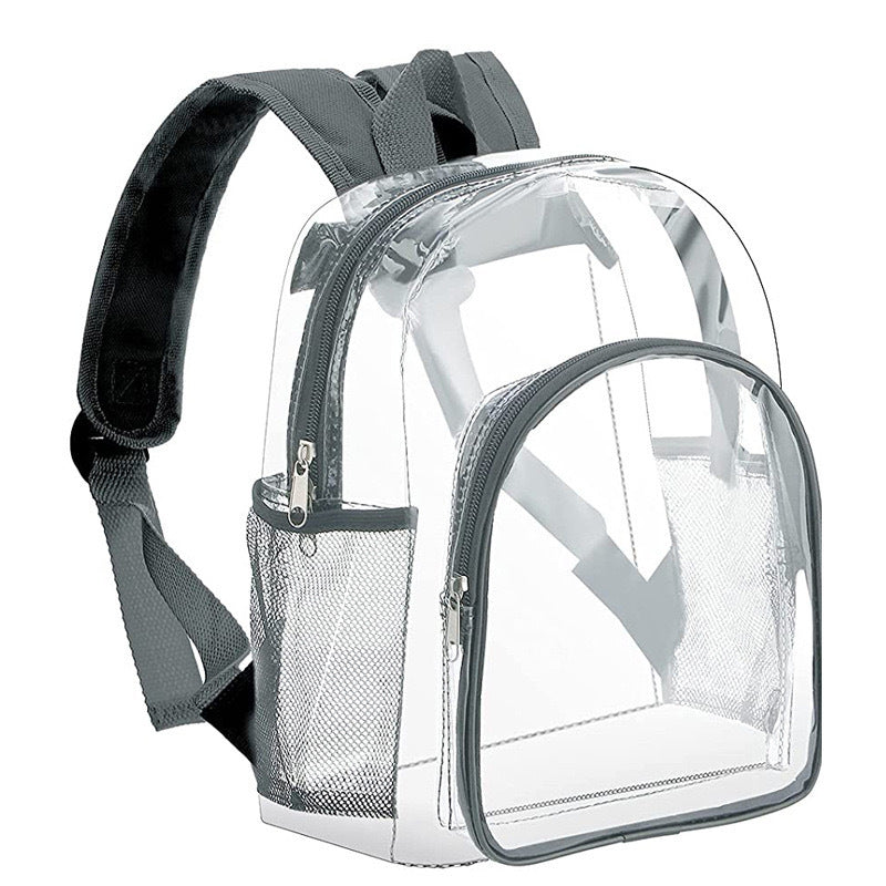 Transparent PVC backpack, waterproof