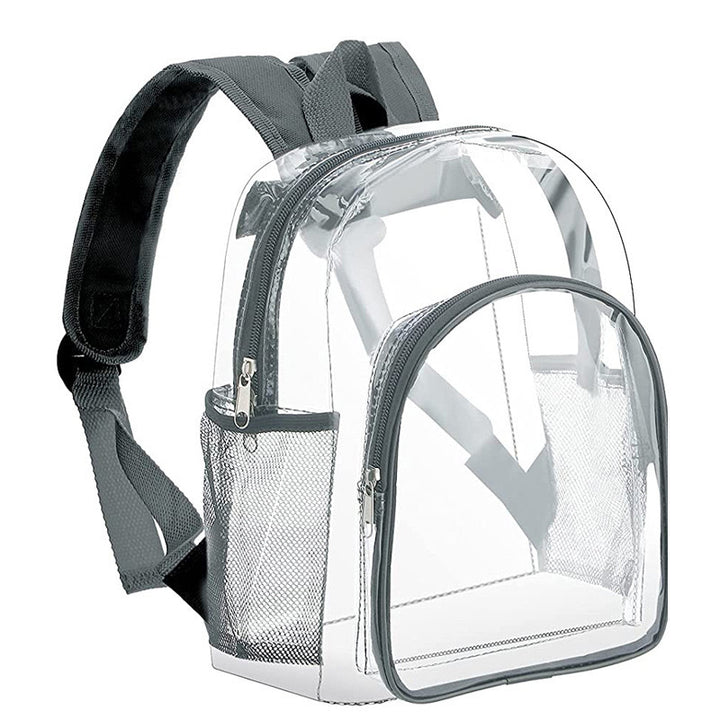 Transparent PVC backpack, waterproof
