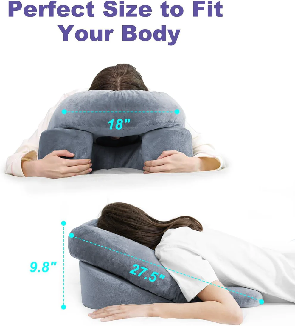 BowLift | Face Down Pillow For Comfortable Stomach Sleeping After Surgery