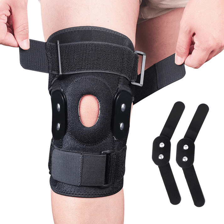 BowLift | FlexiGuard Knee Brace – Adjustable Articulated Support for Pain Relief