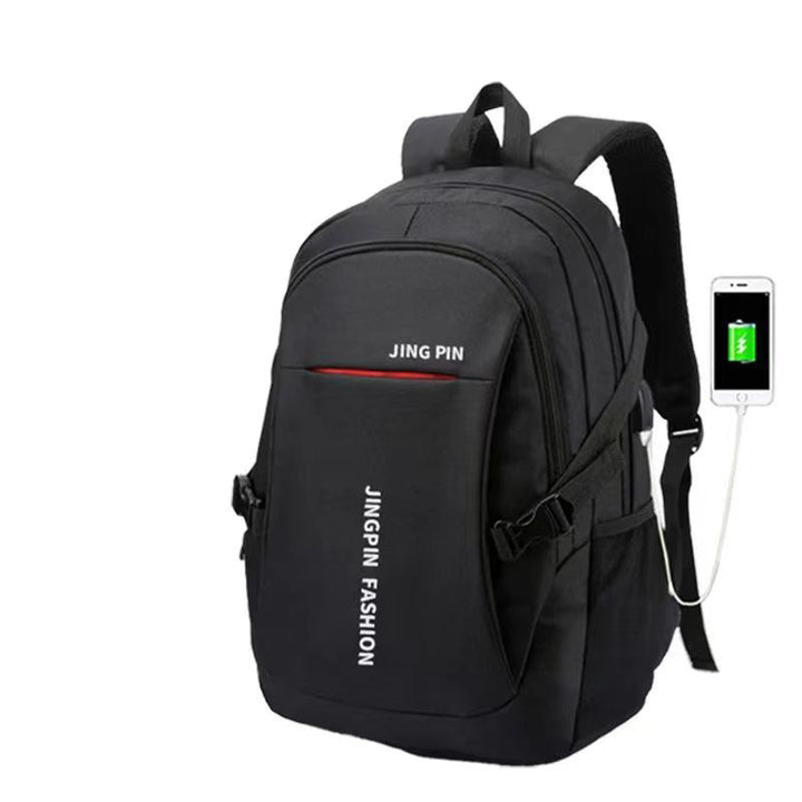 Backpack, 36–55 L, oxford fabric, USB connection
