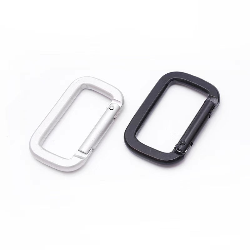 Safety carabiner made of carbon steel