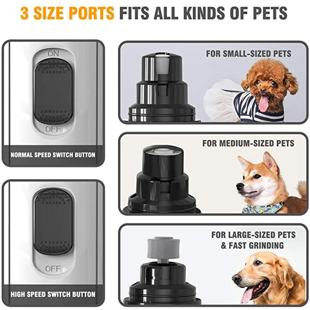 BowLift | Electric Dog Nail Grinder