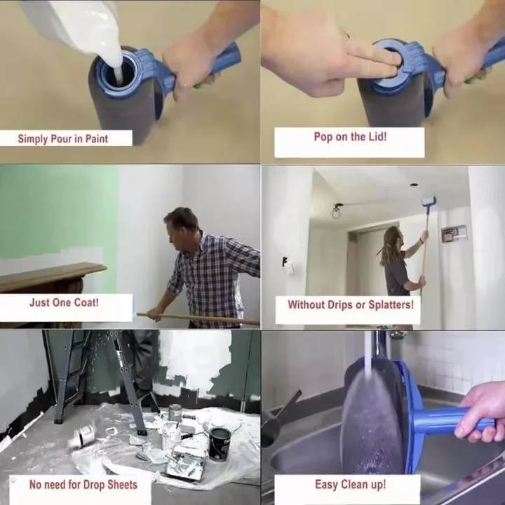 BowLift | Self priming Paint Brush Roller