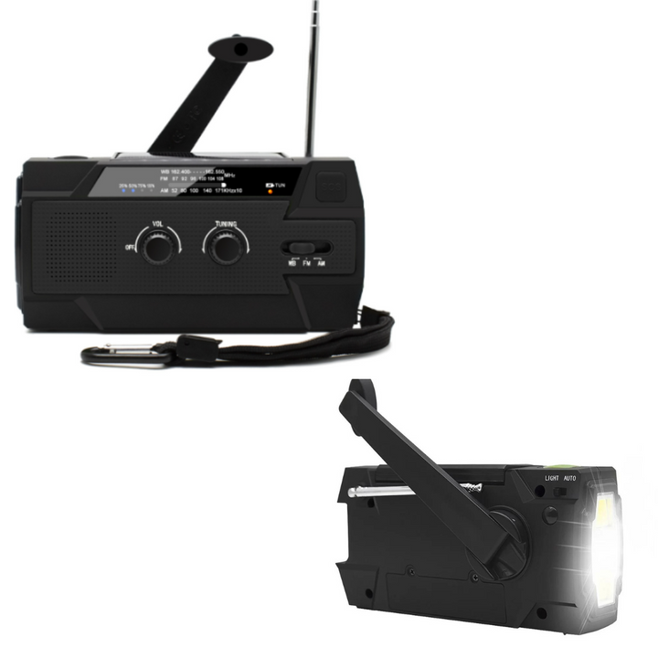Multifunctional solar-powered radio | Bowlift