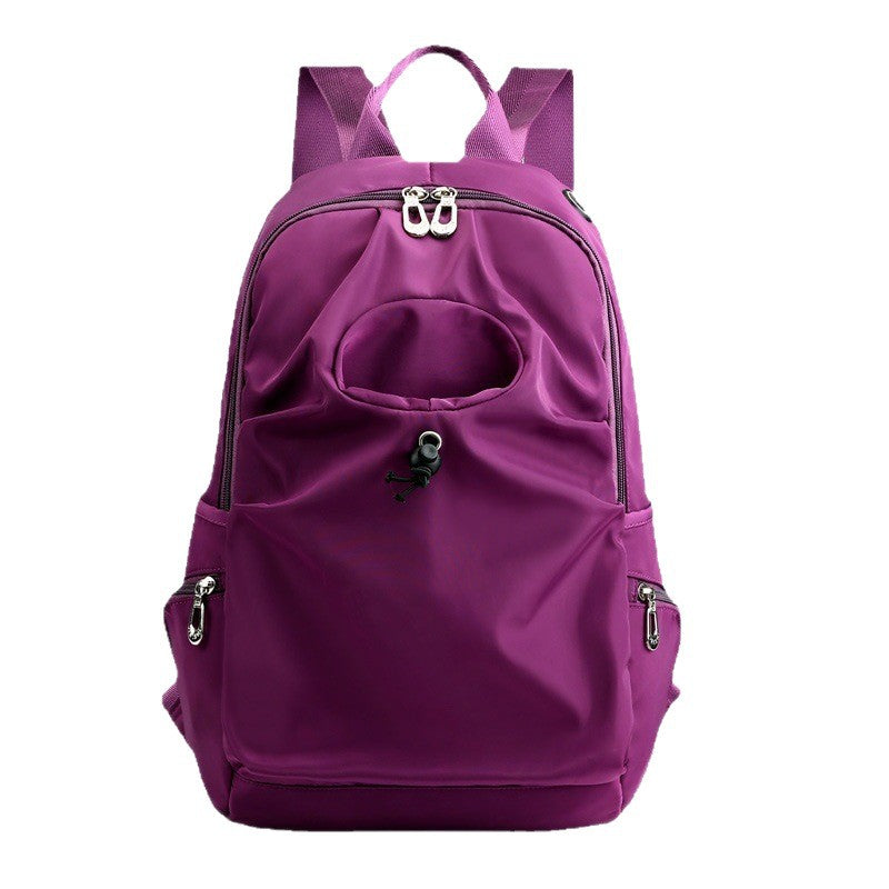 Backpack with drink compartment, nylon, back load balance