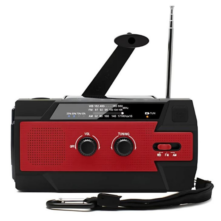 Multifunctional solar-powered radio | Bowlift