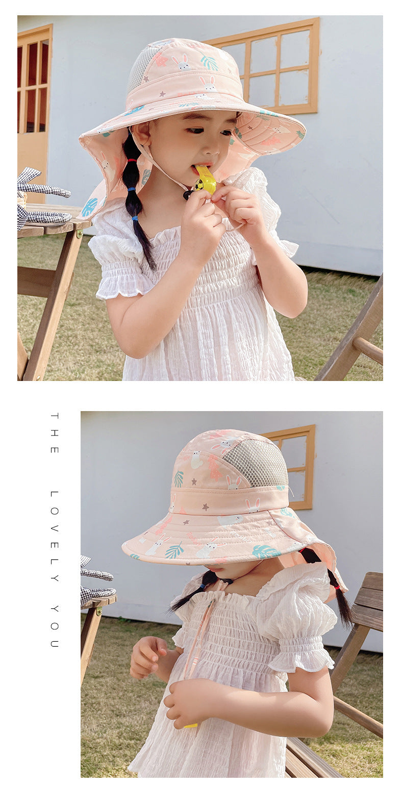 BowLift | Children's Sun Hat with UPF 50+ - Adjustable Chin Straps and Wide Brim