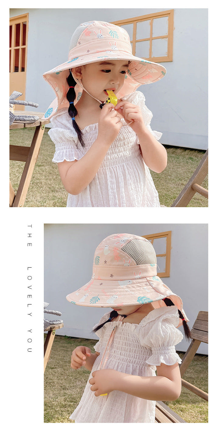 BowLift | Children's Sun Hat with UPF 50+ - Adjustable Chin Straps and Wide Brim