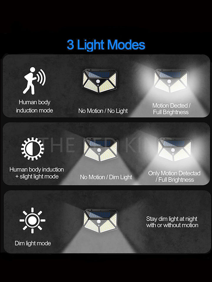 Waterproof LED Garden Lighting with Sensor Bowlift