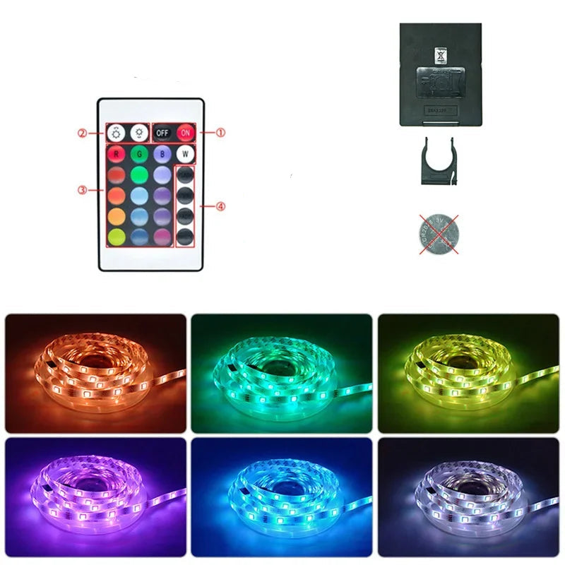 BowLift | RGB LED Strip with USB Connection - Color Changing Light for Ambient and TV Backlighting
