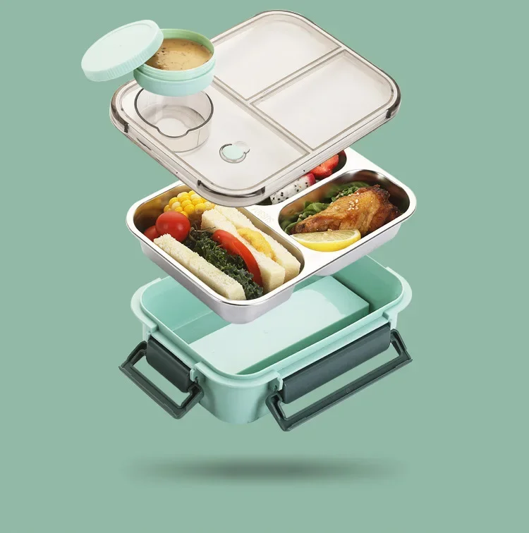 BowLift | Insulated Stainless Steel Lunchbox | Leak-Proof Bento Design | Keeps Food Hot 6h / Fresh 12h | 304 Steel