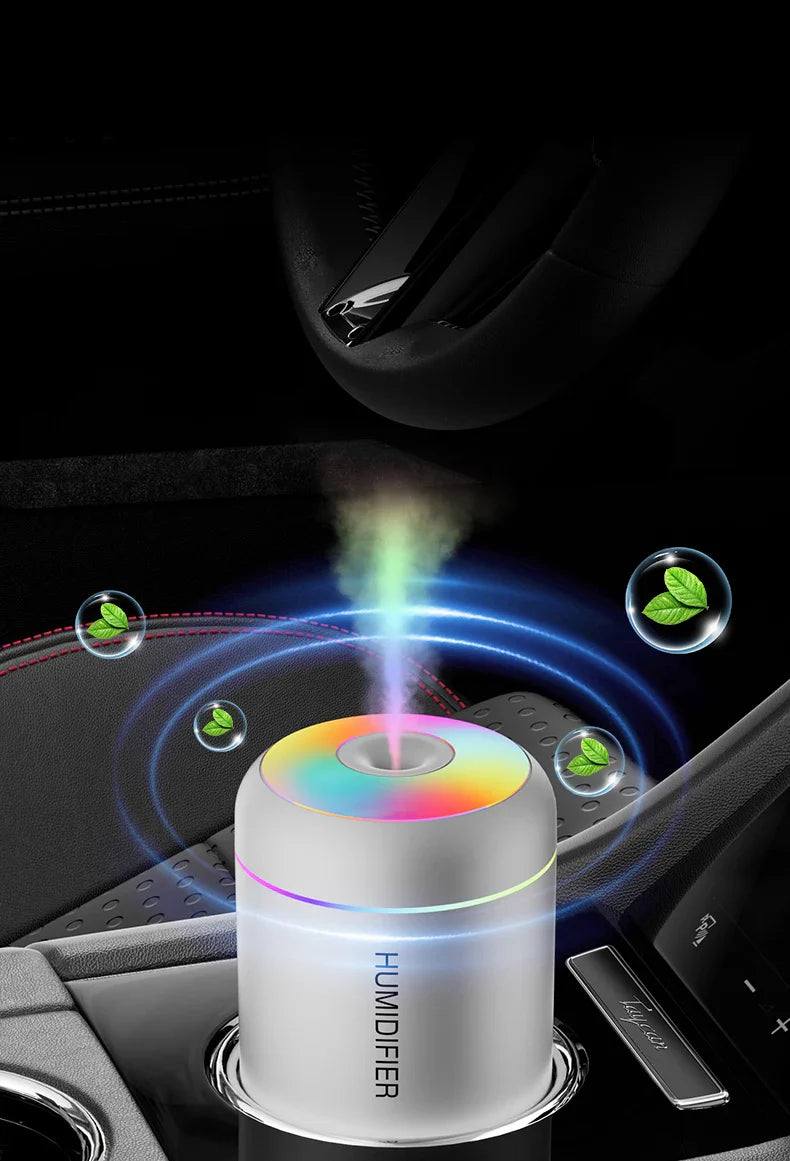 BowLift | MINI AIR HUMIDIFIER WITH AROMATHERAPY - USB POWERED - PERFECT FOR CAR AND BEDROOM