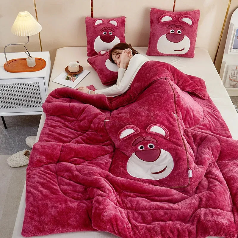 BowLift | Convertible CozyNest Blanket Pillow Combo for Home Comfort