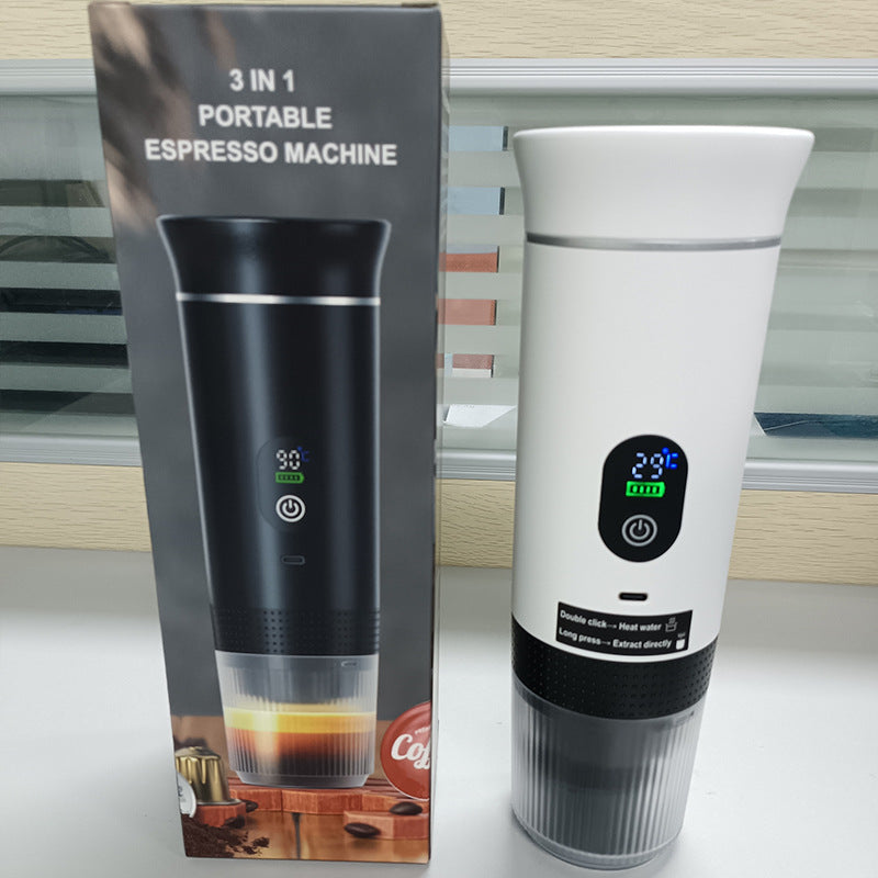 Portable electric coffee grinder