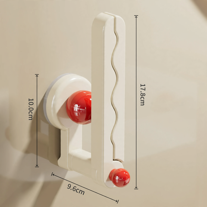 Wall-mounted hairpin organizer