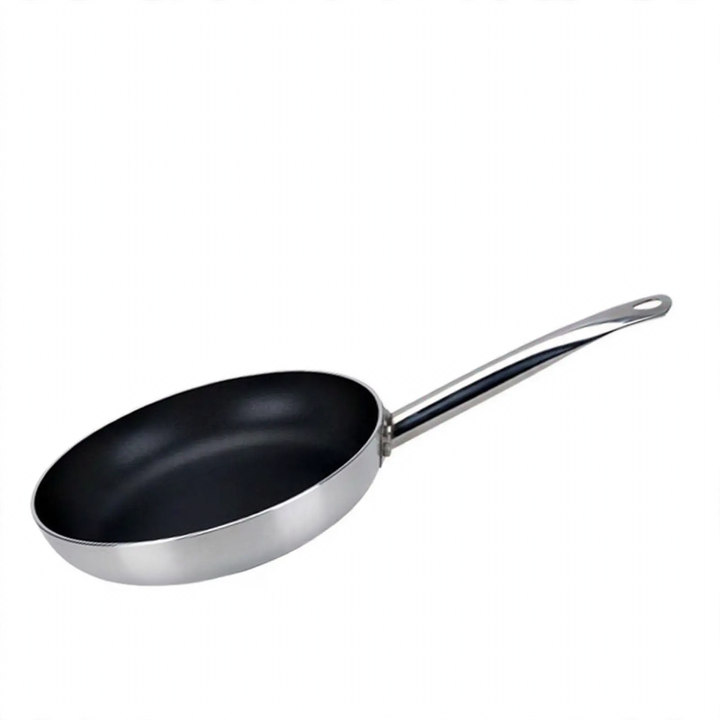 Frying pan, titanium-aluminum, non-stick