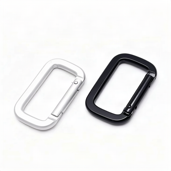 Safety carabiner made of carbon steel