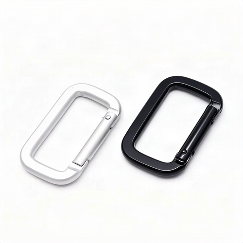 Safety carabiner made of carbon steel